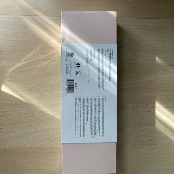 L’Ange Pink 2-in-1 Digital Straightening Comb - Picture 3 of 3